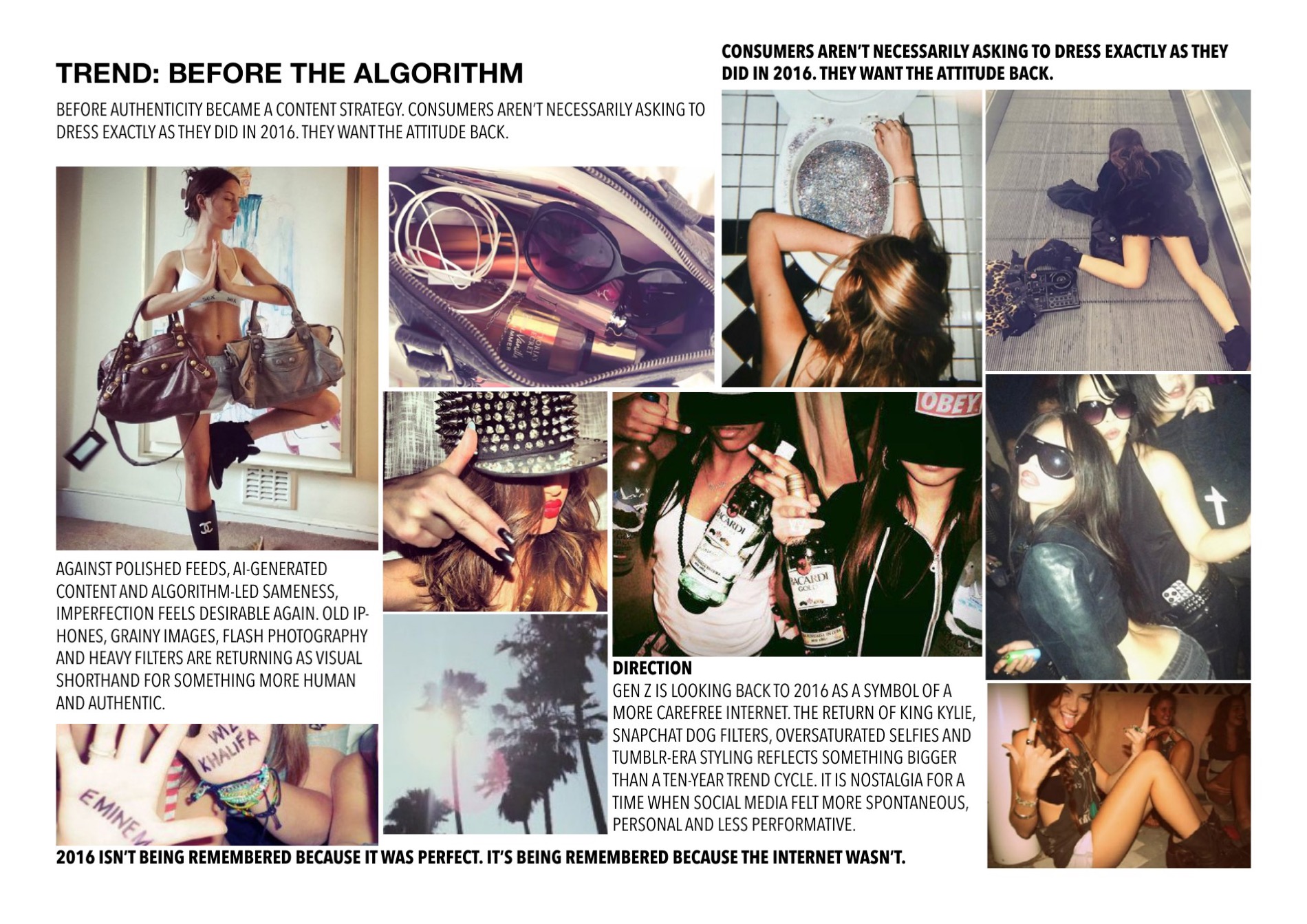Trend direction — 2016 nostalgia, imperfection and the return of a more human internet