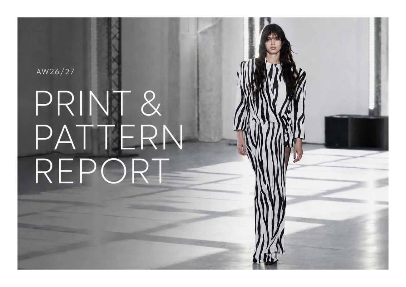 Print & Pattern Report AW26/27 — womenswear trend report cover